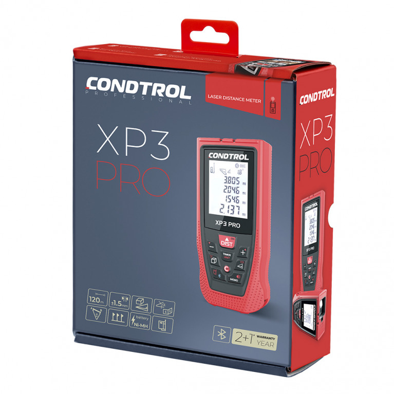 Лазерный дальномер CONDTROL XP3 Pro, 120 m