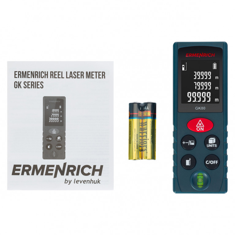 Лазерный дальномер Ermenrich Reel PLUS GK80