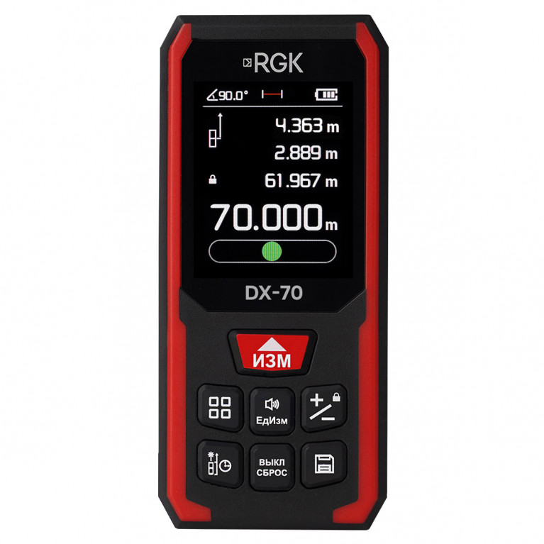 Лазерный дальномер RGK DX-70