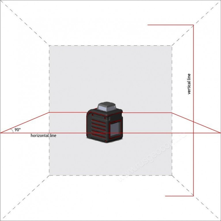 Лазерный уровень ADA Cube 360 Professional Edition с калибровкой