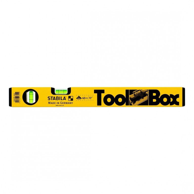 Строительный уровень пузырьковый STABILA 70 Toolbox 43см