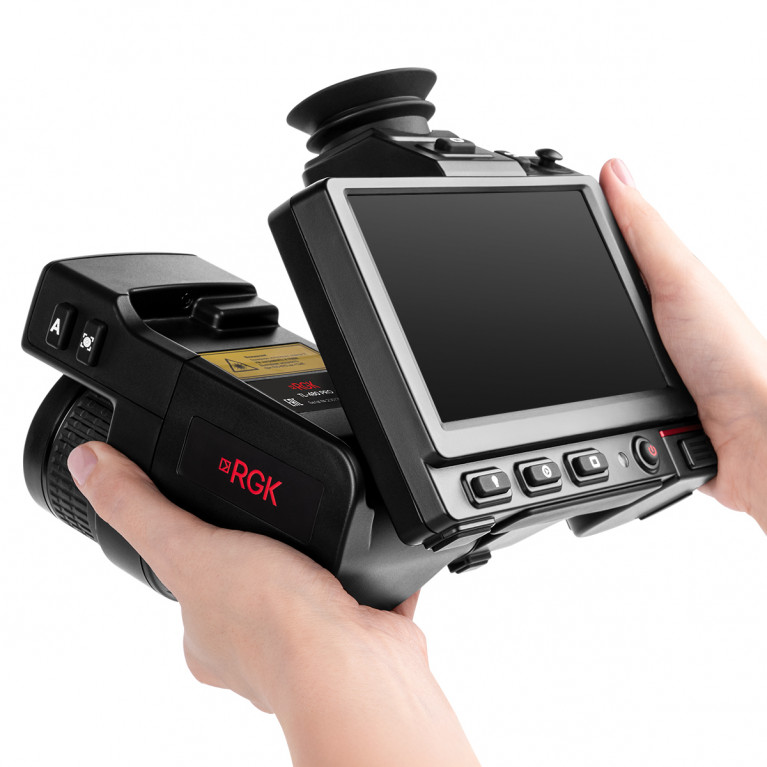 Тепловизор RGK TL-480 Pro с поверкой в комплекте с телеобъективом 6°