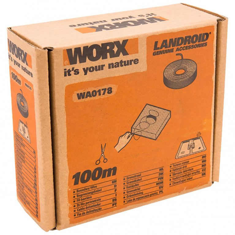 Ограничительный провод для робота газонокосилки WORX Landroid 100м