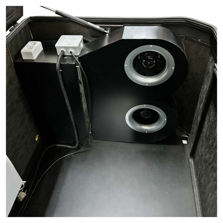 Супертихий зимний кожух для генератора 1400SS RAL 8017