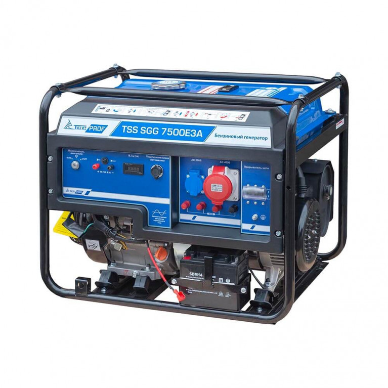 Бензиновый генератор TSS SGG 7500Е3A