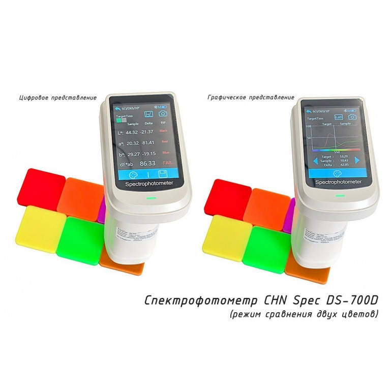 Спектрофотометр портативный DS-700D (геометрия d/8°, апертура 11мм) с поверкой