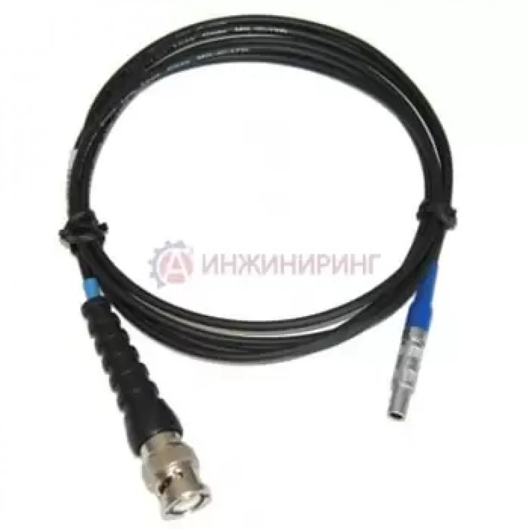 Кабель для подключения УЗ ПЭП BNC-Lemo 00 (одинарный)РАСШИРЕННЫЙ ТЕМПЕРАТУРНЫЙ РЕЖИМ (-50+250)